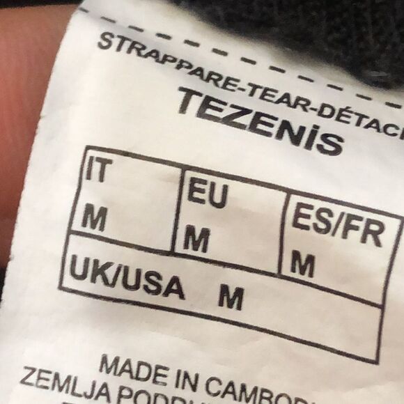 Tezenis Black floral embroidered denim Mini skirt size M - Picture 5 of 6